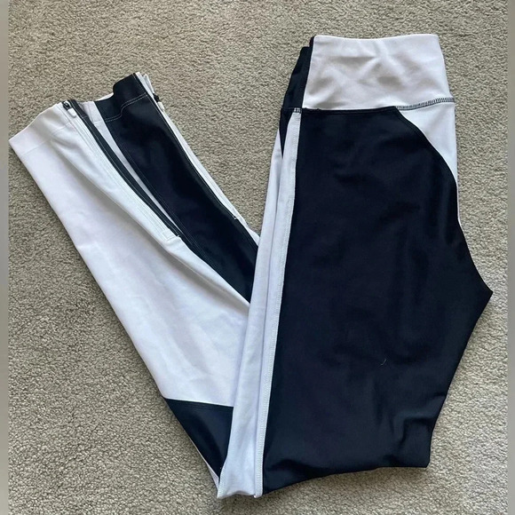LaQuan Smith Pants - LaQuan Smith Puma Two Toned Leggings| Medium